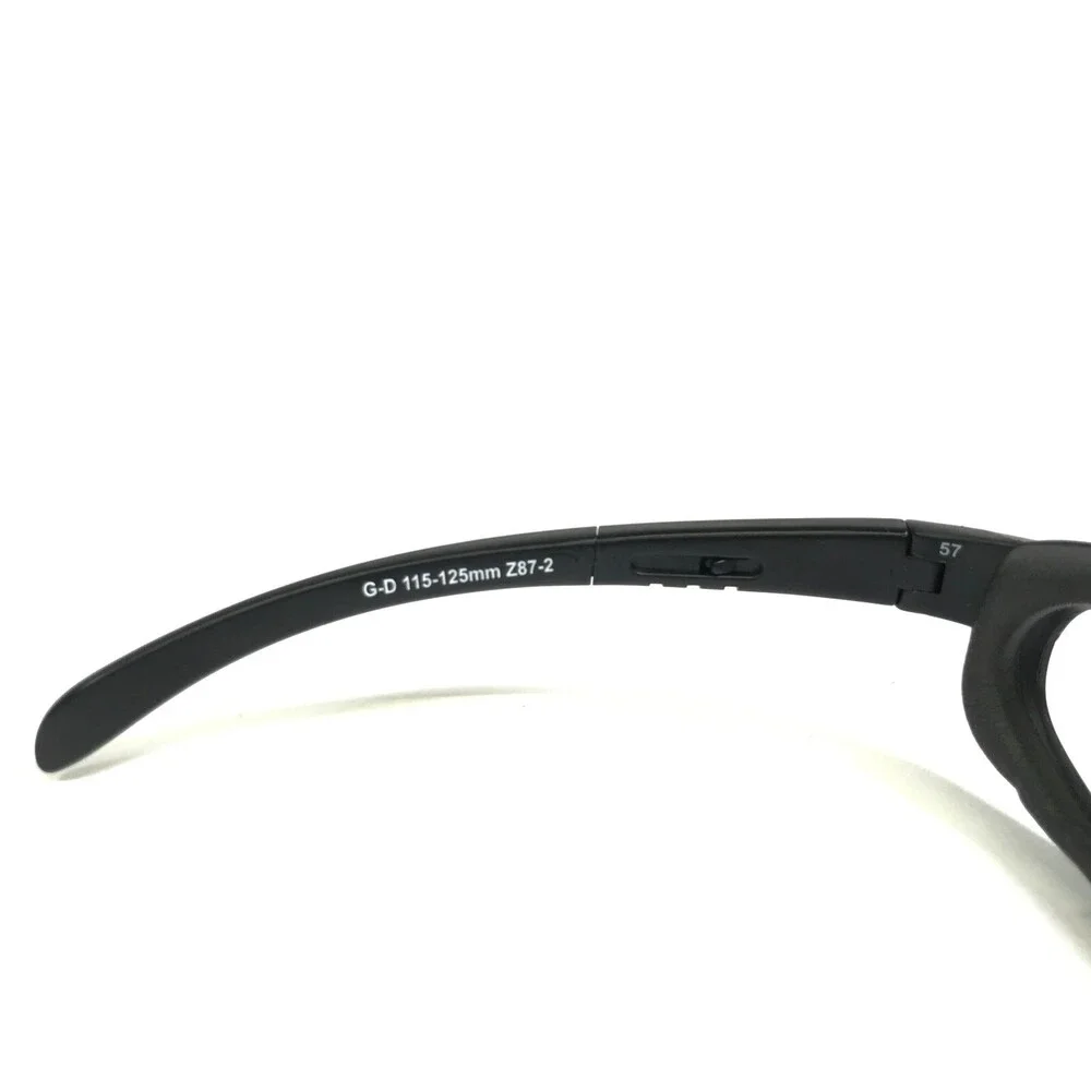 Guard-Dogs Safety Goggles Eyeglasses Frames GD 115 Matte Black Z87-2 57-19-125